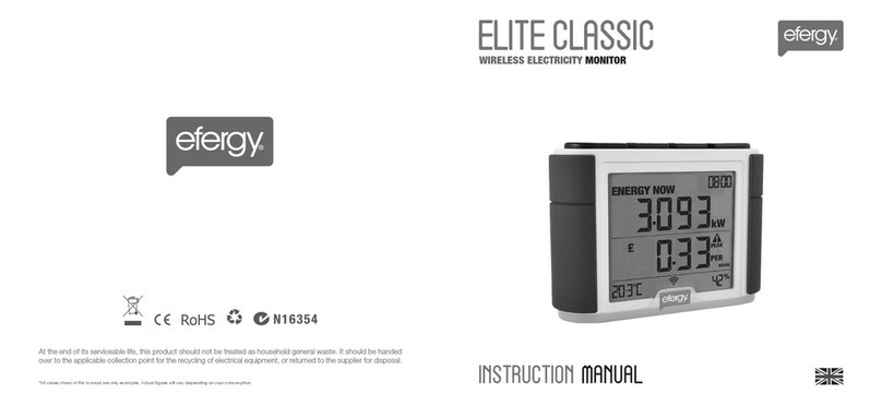 Efergy Elite Classic User manual