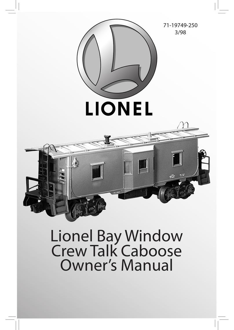 Lionel Bay WindowCrew Talk Caboose User manual