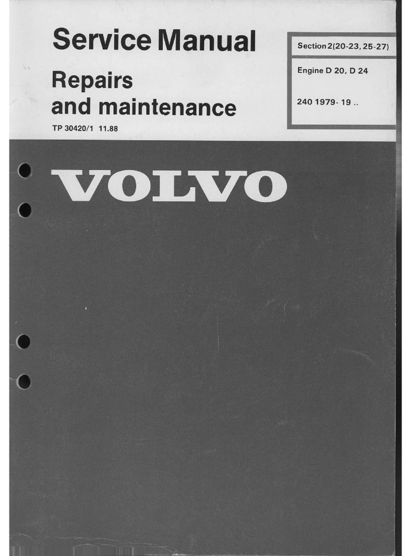 Volvo D20 Service manual