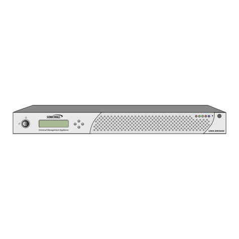 SonicWALL UMA EM5000 User manual SonicWALL UMA EM5000 User manual