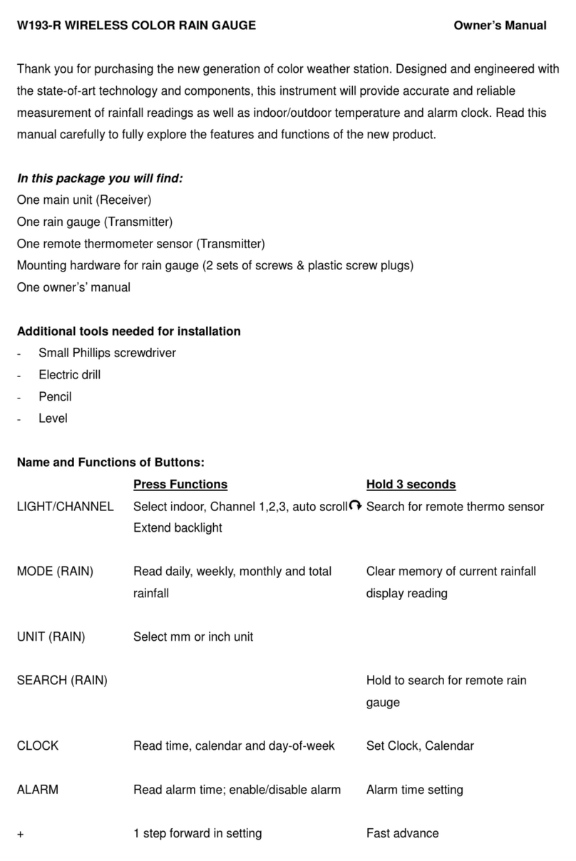 Xeecom W193-R owner's manual