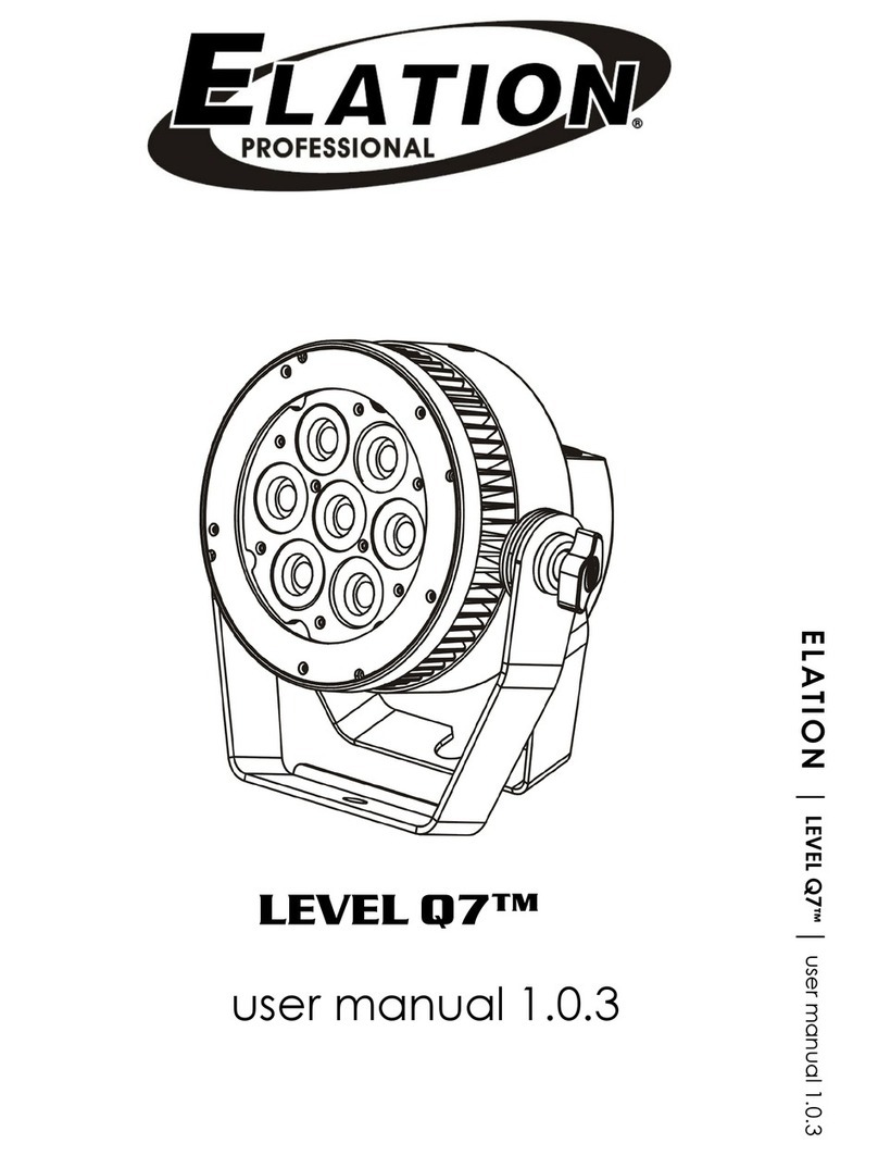 Elation Level Q7 IP User manual Elation Level Q7 IP User manual