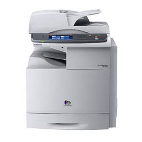 Samsung CLX-8540ND Series User manual