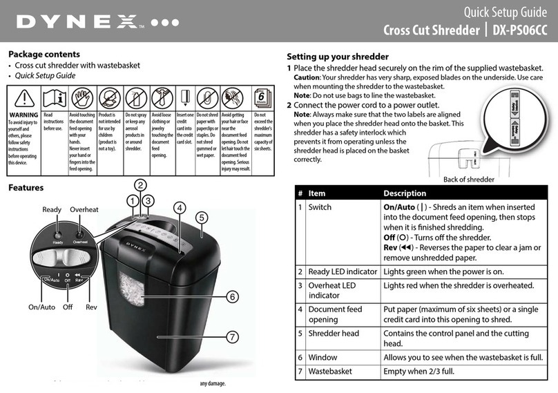Dynex DX-PS06CC User manual