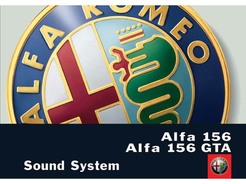 Alfa Romeo A0B0364b user manual