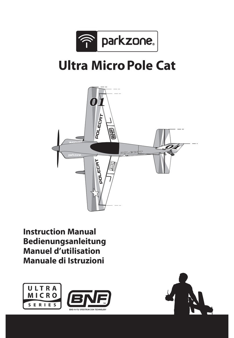 PARKZONE Ultra Micro Pole Cat User manual