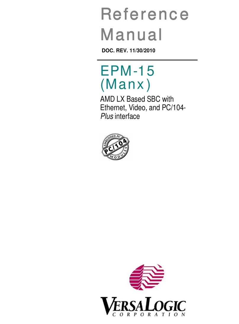 VersaLogic EPM-15 Reference manual