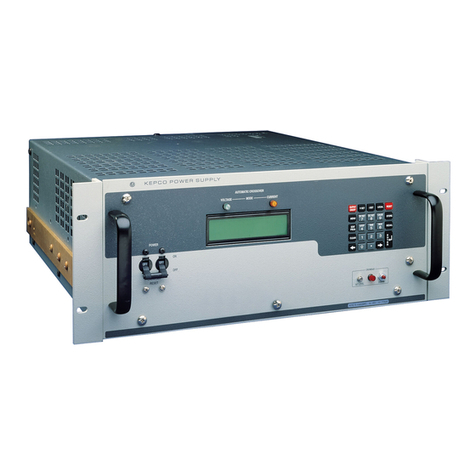 KEPCO ATE 25-40DMG Operator's manual