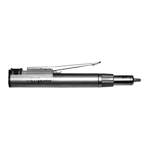 ConMed Hall MicroPower High Speed Drill instruction manual