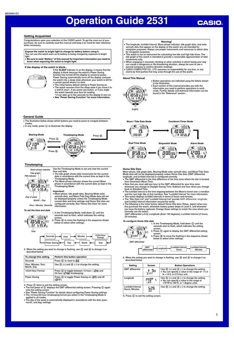 Casio 2531 User manual