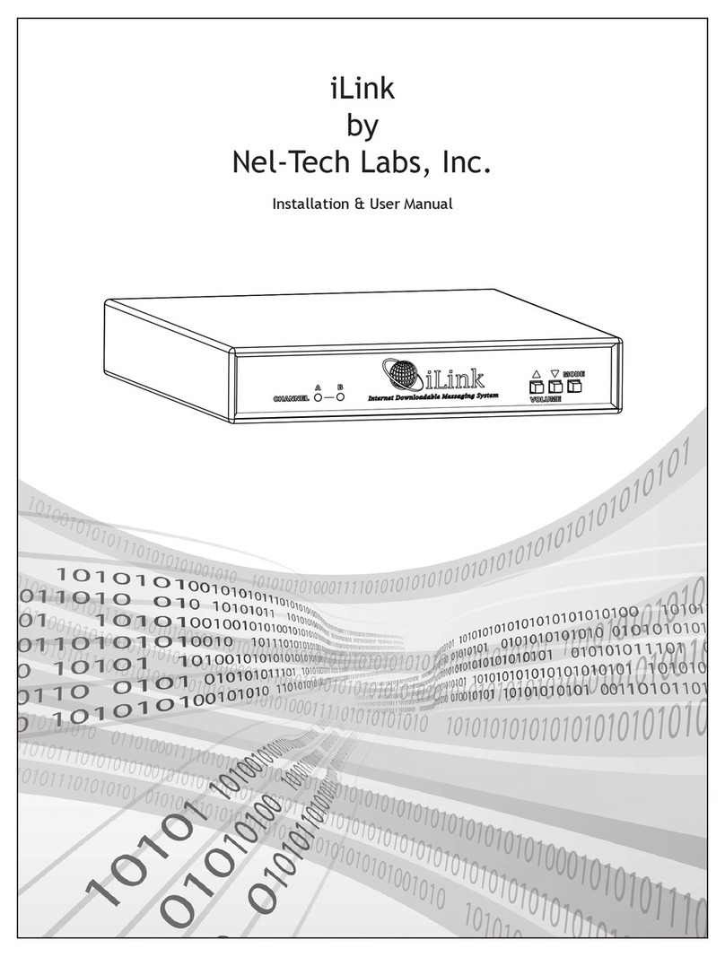 Nel-Tech Labs iLink Installation & user manual