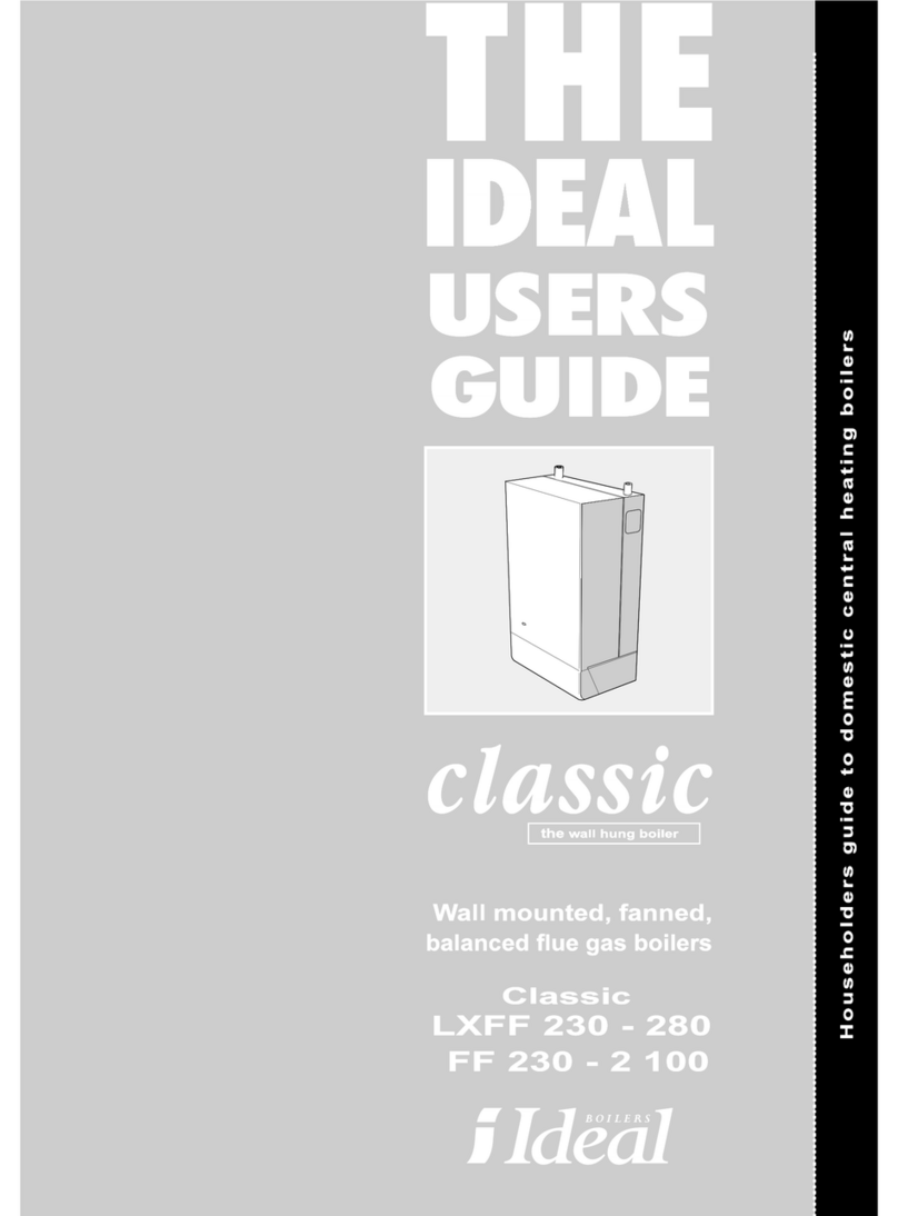 IDEAL Classic LXFF 230 user manual IDEAL Classic LXFF 230 user manual