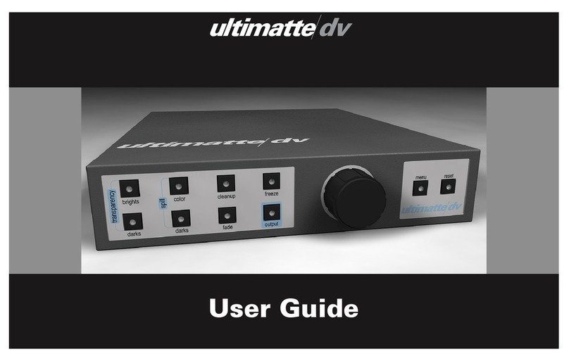 ultimatte dv user guide