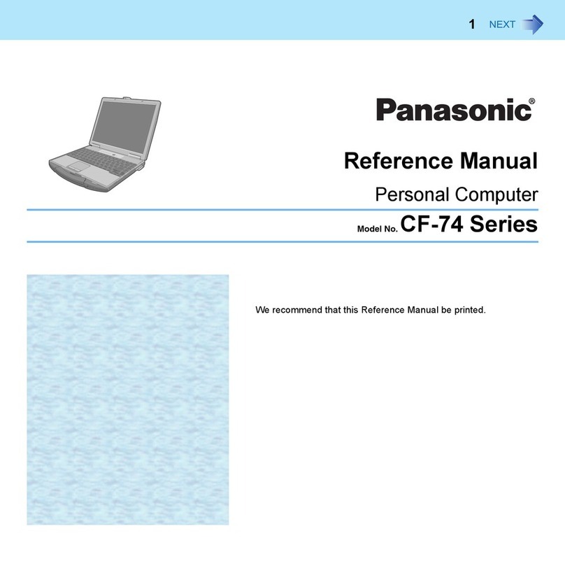 Panasonic CF-74 Series User manual
