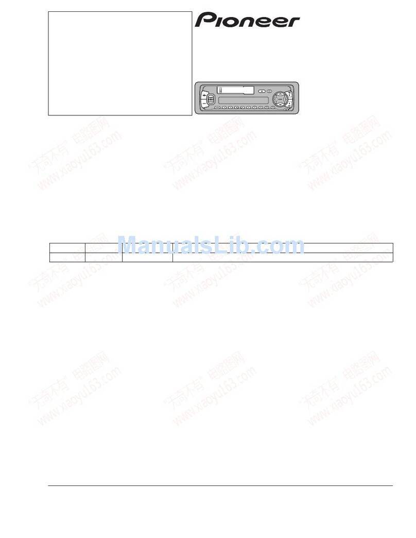 Pioneer KEH-P900R User manual