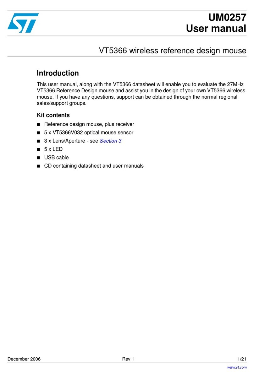 ST VT5366 user manual