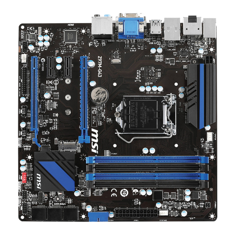 MSI Z97M-G43 User manual