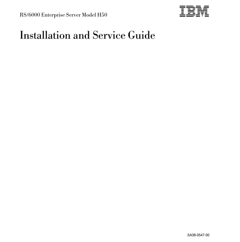 IBM RS/6000 H50 Installation and maintenance instructions IBM RS/6000 H50 Installation and maintenance instructions