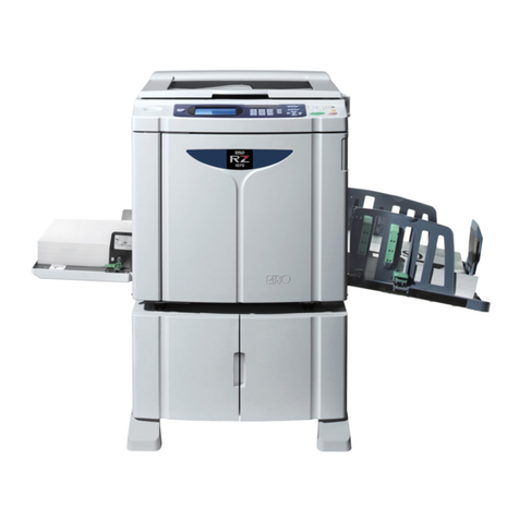 Riso RZ1090 User manual Riso RZ1090 User manual