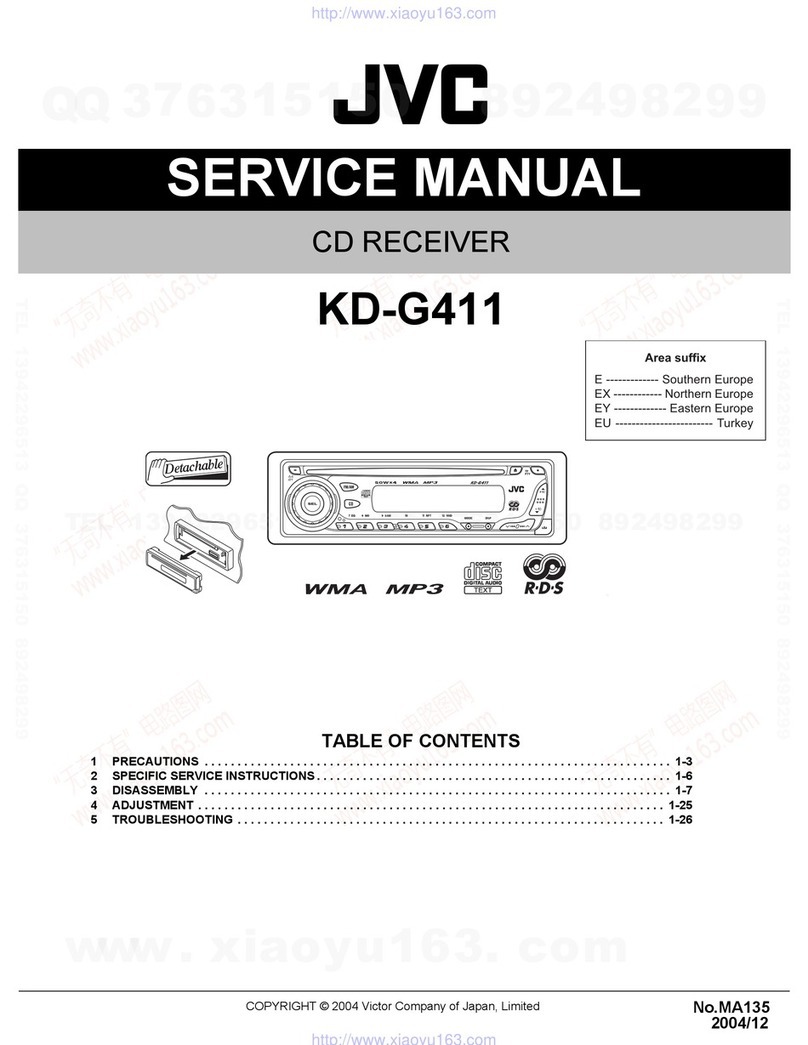 JVC KD-G411 User manual