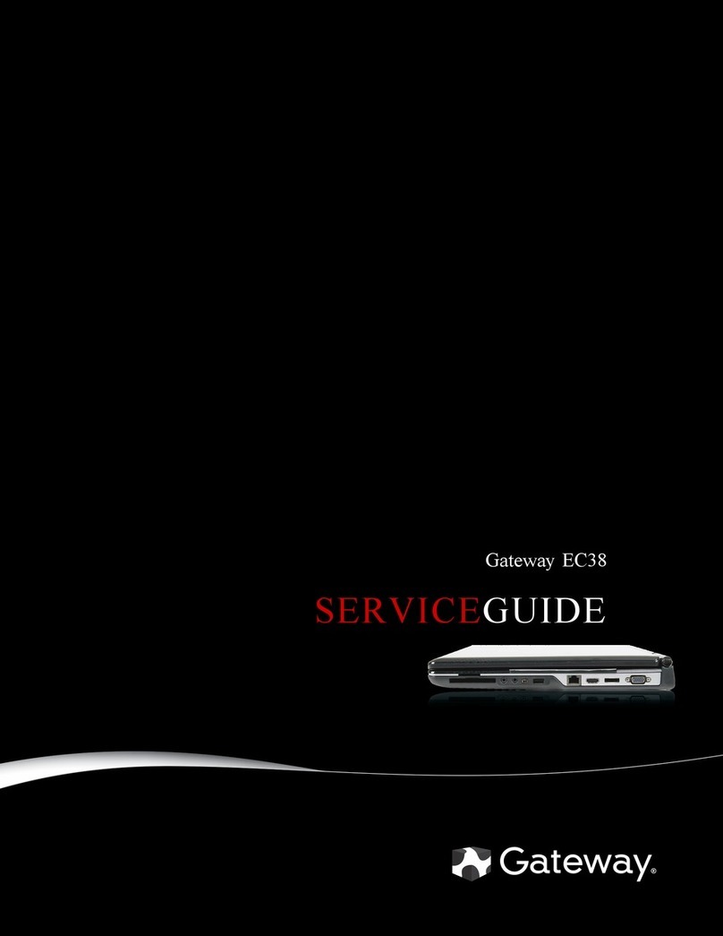 Gateway EC38 User manual