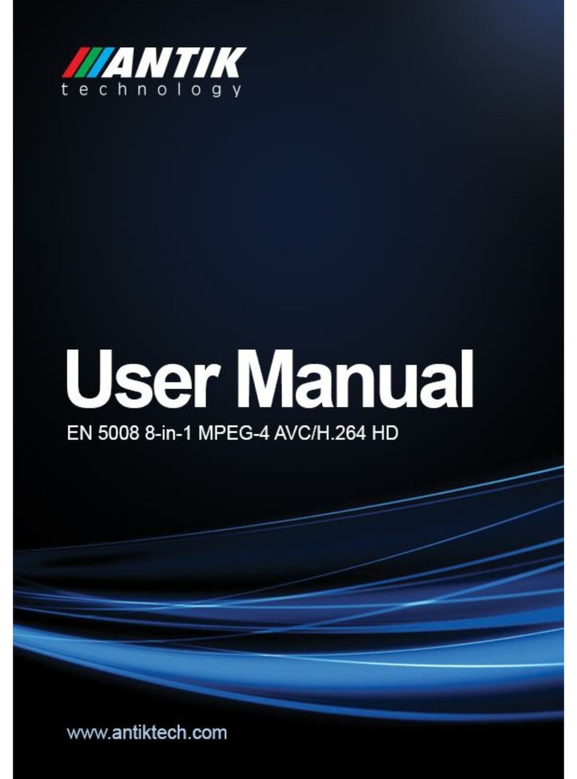 Antik Juice Encoder EN 5008 user manual