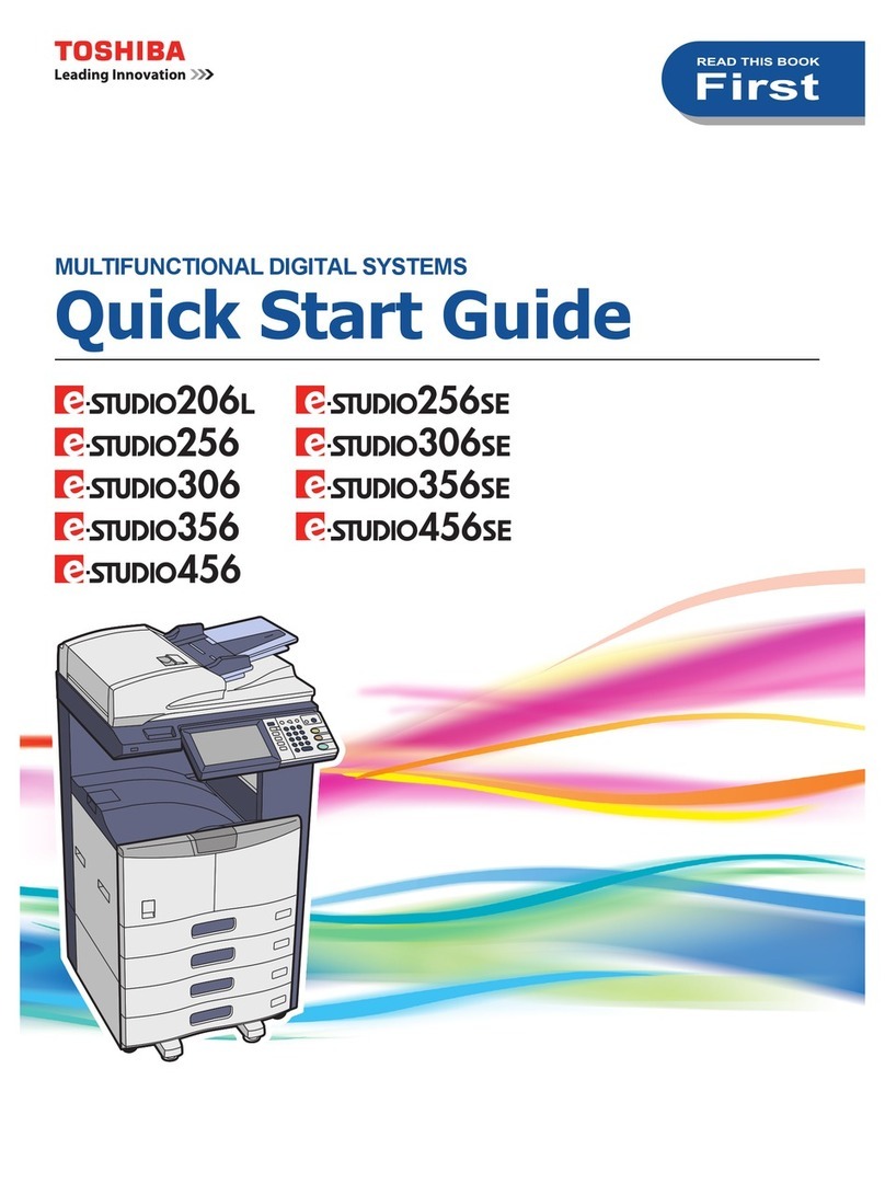 Toshiba e-STUDIO206L User manual