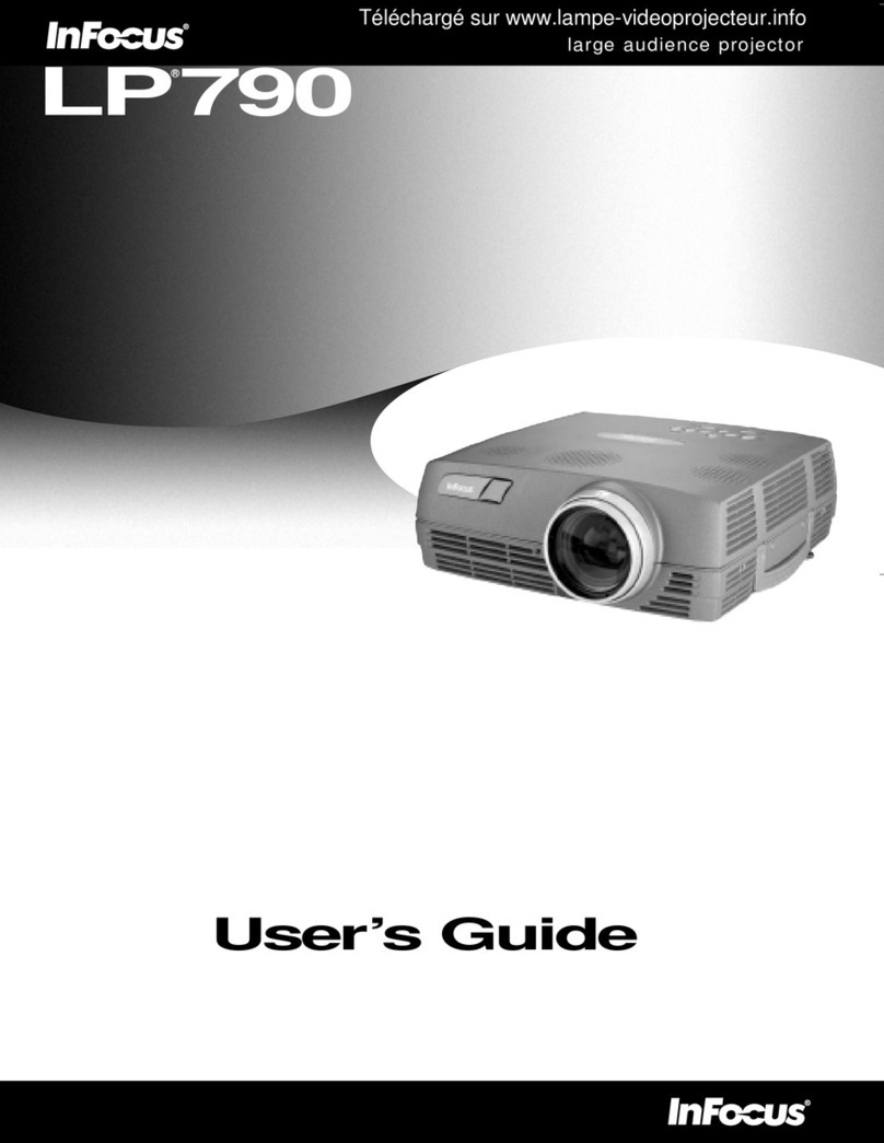 InFocus LP790 User manual