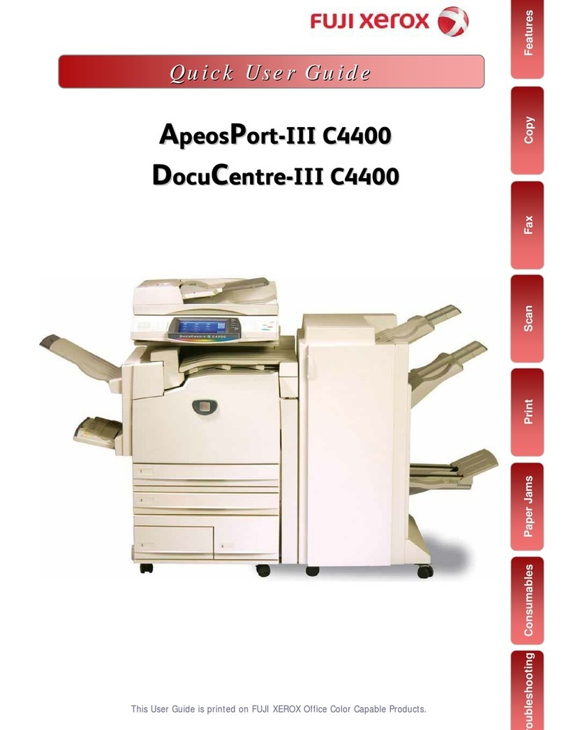 Fuji Xerox ApeosPort-III C4400 Quick user guide