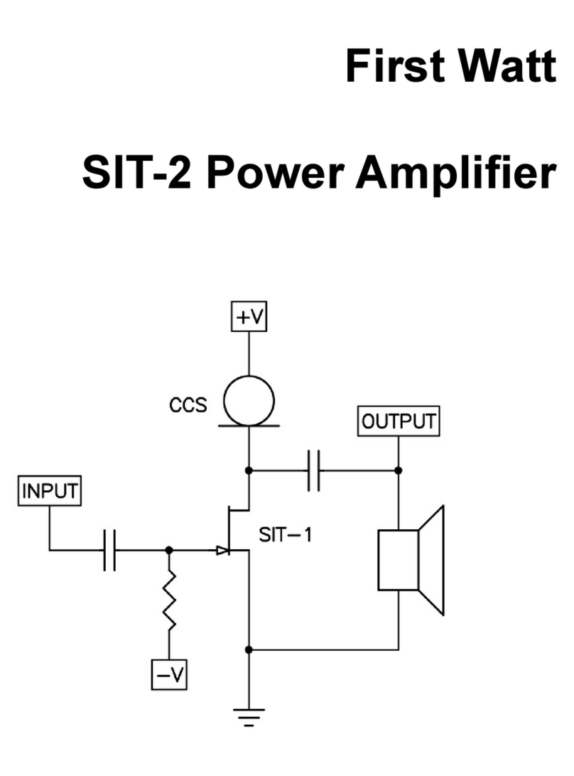 First Watt SIT-2 manual
