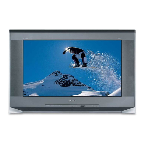 Sony KD-30XS955 Instructions: TV stand User manual