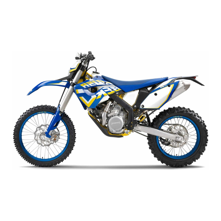 HUSABERG FE 450 AUS owner's manual