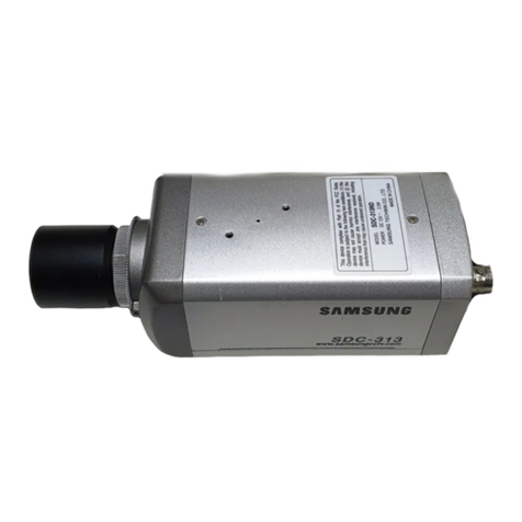 Samsung SDC-313 SERIES instruction manual