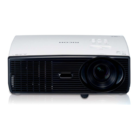 Ricoh PJ WX5140 user manual