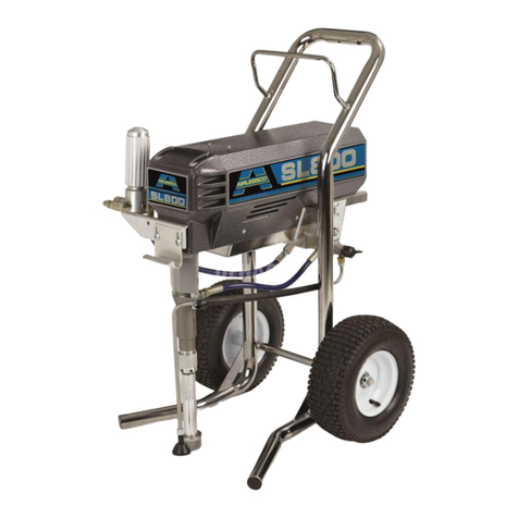 AIRLESSCO SL1100 Series B Operation - repair - parts
