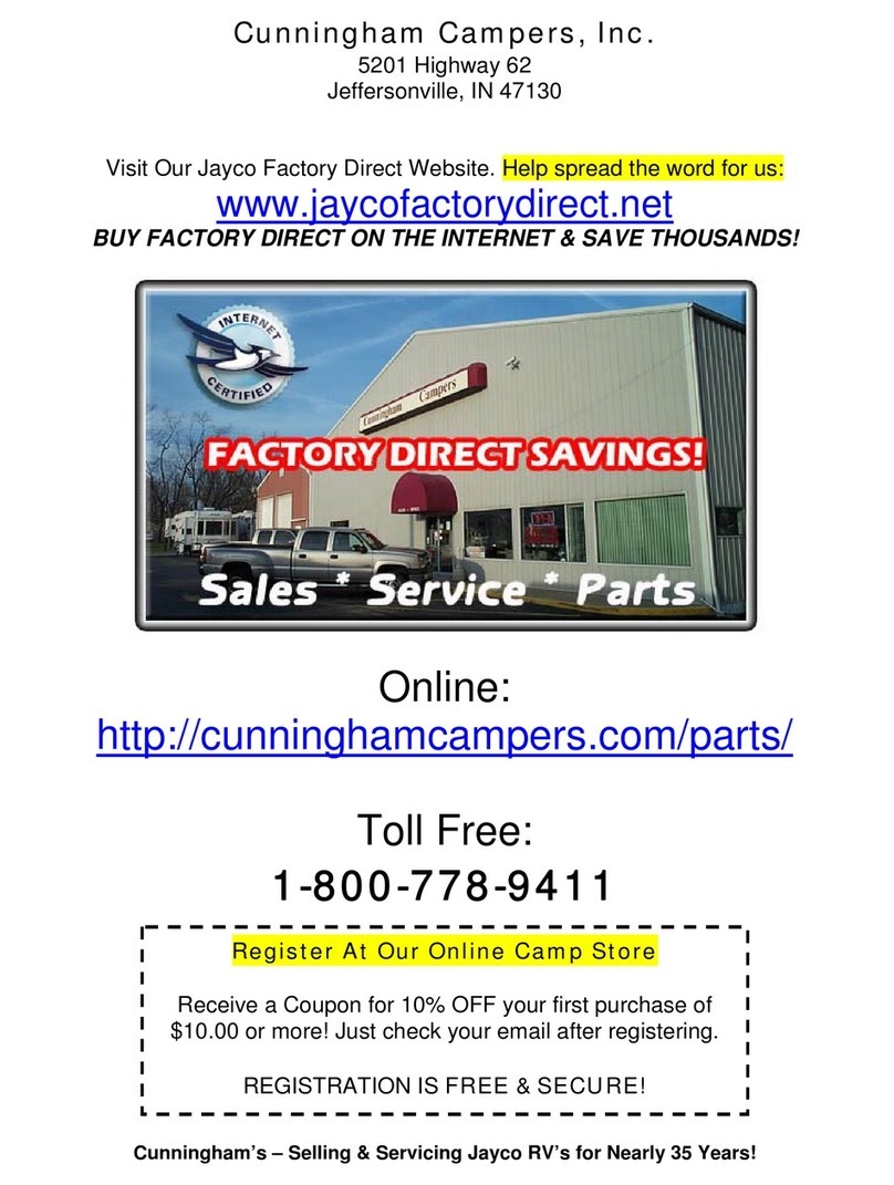Jayco Fold Down User manual