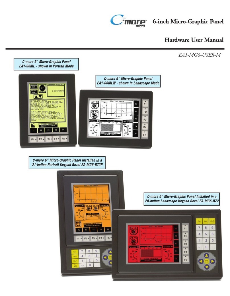 C-more micro EA1-S6ML Instructions for use
