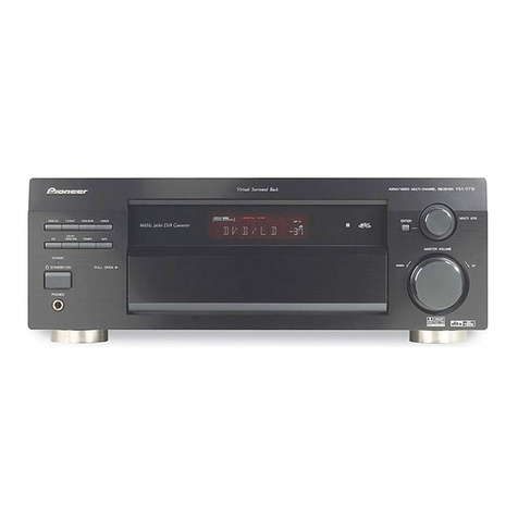 Pioneer VSX-D712-K Service manual