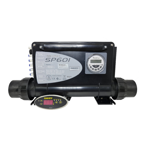 Spa-Quip SP601 Installation & service manual