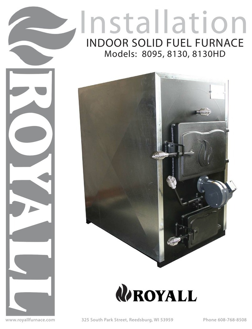 ROYALL 8095 installation manual