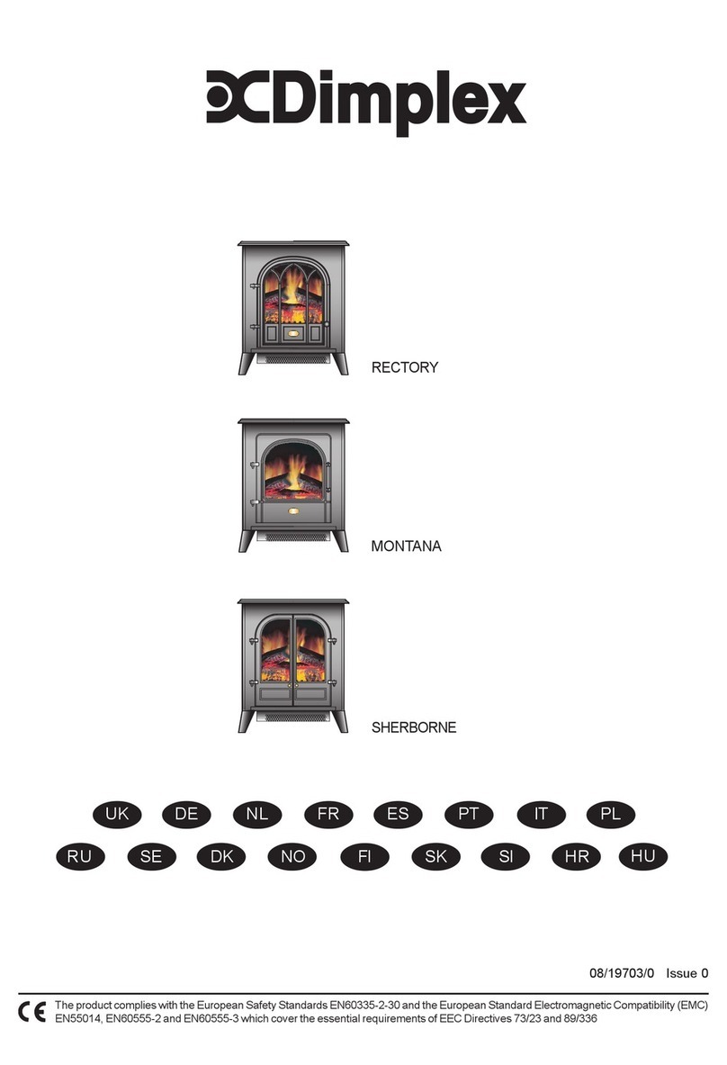 Dimplex Rectory User manual Dimplex Rectory User manual