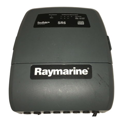 Raymarine SR6 installation guide