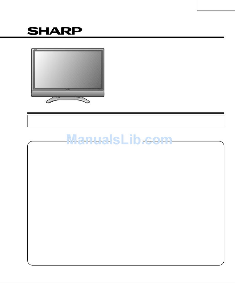 Sharp LC-65D90U User manual