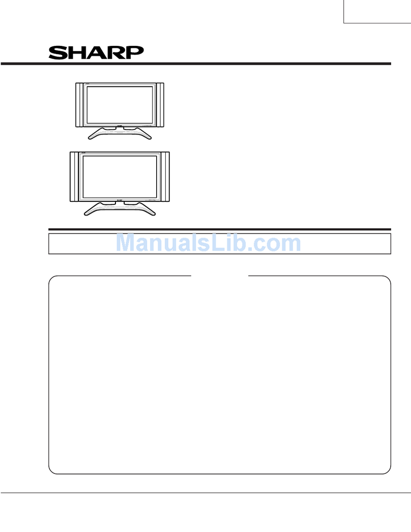 Sharp Aquos LC-32GD4U User manual