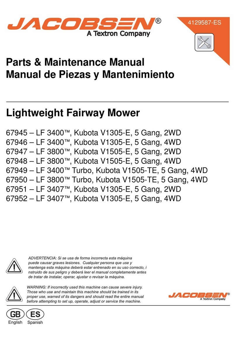 Jacobsen LF 3400 User manual Jacobsen LF 3400 User manual