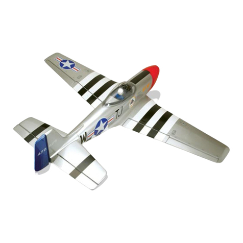 Black Horse Model Mustang P51 instruction manual