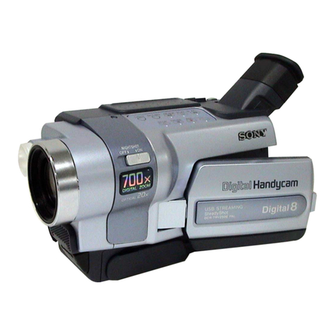 Sony DCRTRV250 - Digital8 Camcorder With 2.5" LCD Service manual