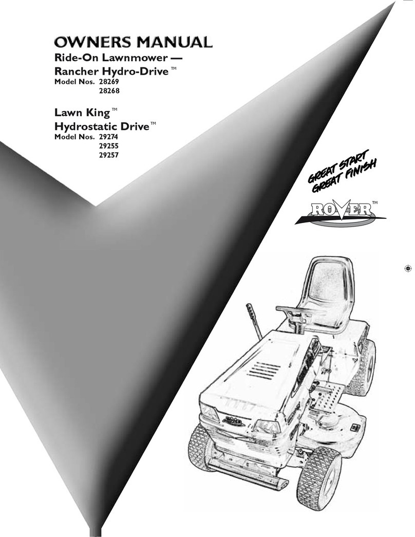 Rover Rancher 28269 User manual