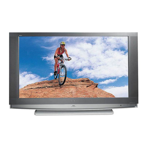 Sony GrandWega KDF-E55A20 User manual