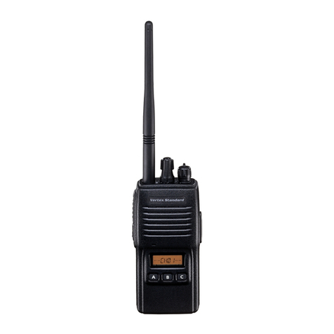 Vertex Standard VX-160V User manual